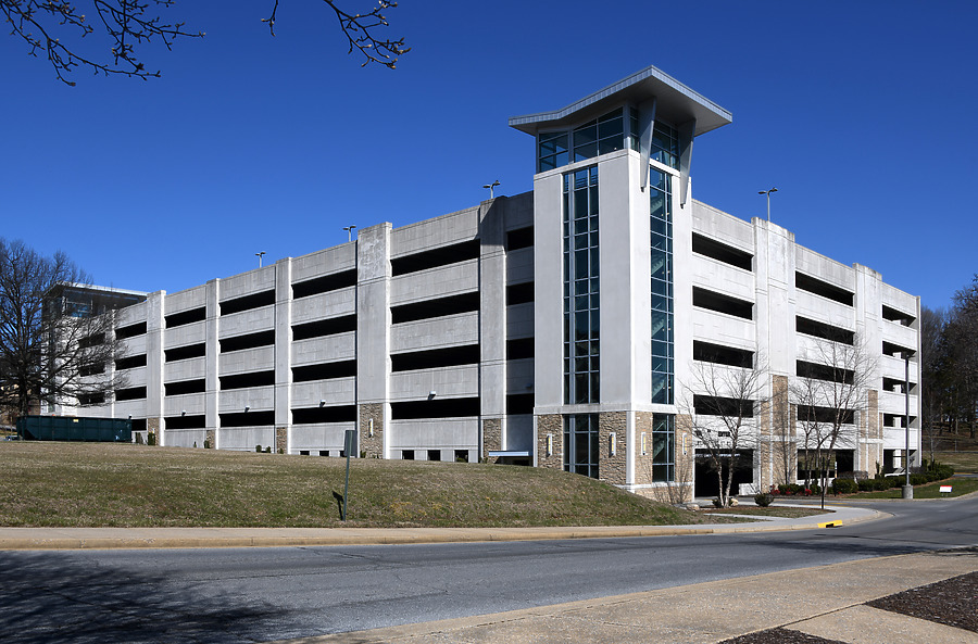 Johnson City Medical Center Parking Garage by John W. Cahill