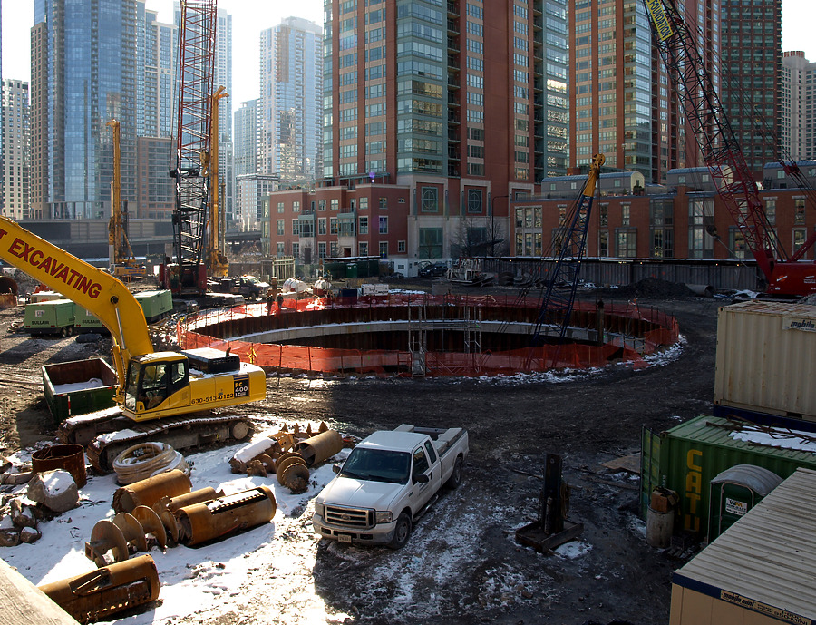 Chicago Spire by Marshall Gerometta