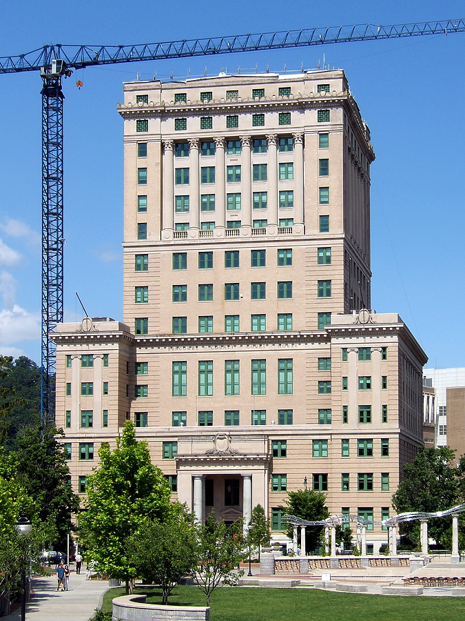 Buncombe County Courthouse by John Cahill