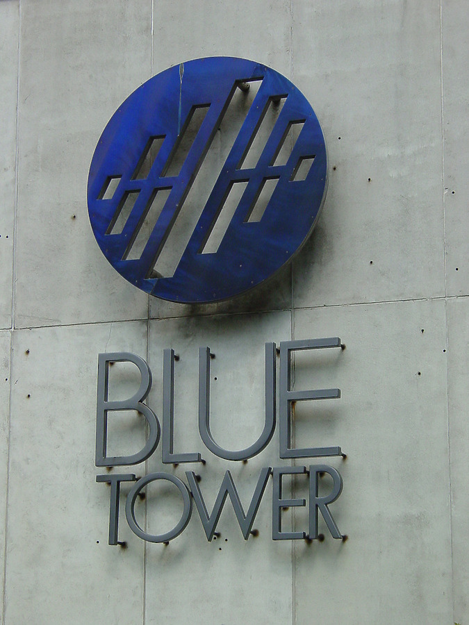 Blue Tower by Michiel van Dijk