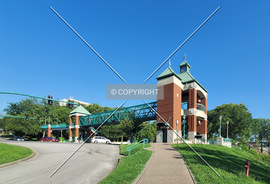 Cumberland RiverWalk Pedestrian Bridge and Gateway Pavilion by Ryan Hildebrand