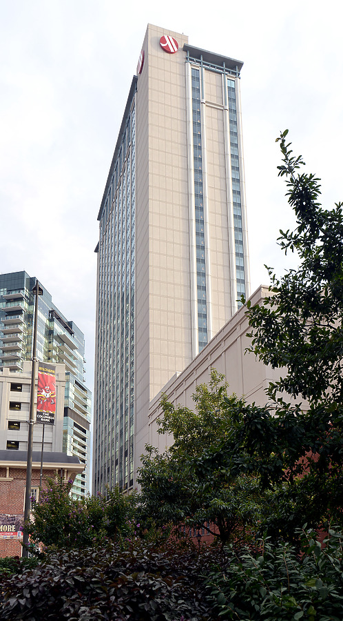 Baltimore Marriott Waterfront Hotel by John W. Cahill