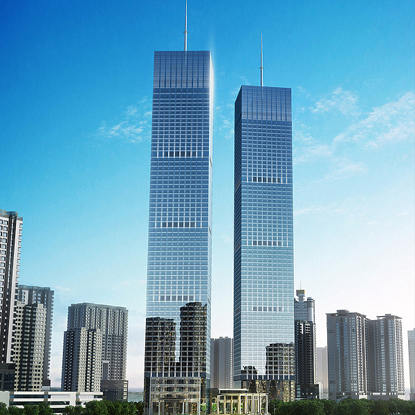 Huaguoyuan Tower 2 by LWK & Partners Architects