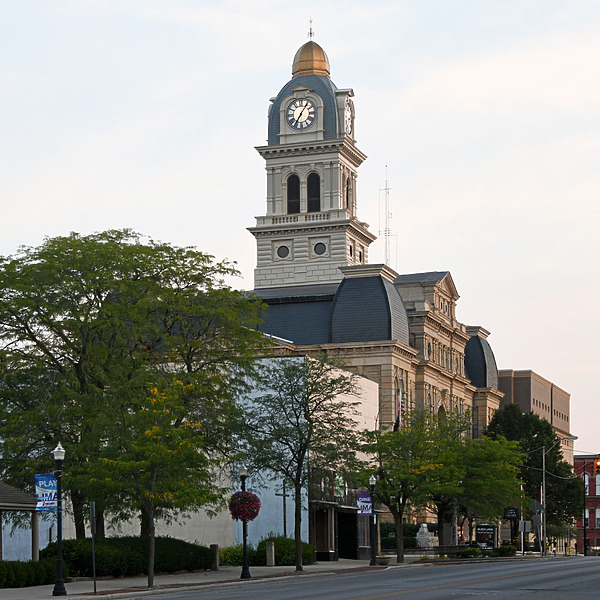 Allen County Courthouse by John W. Cahill