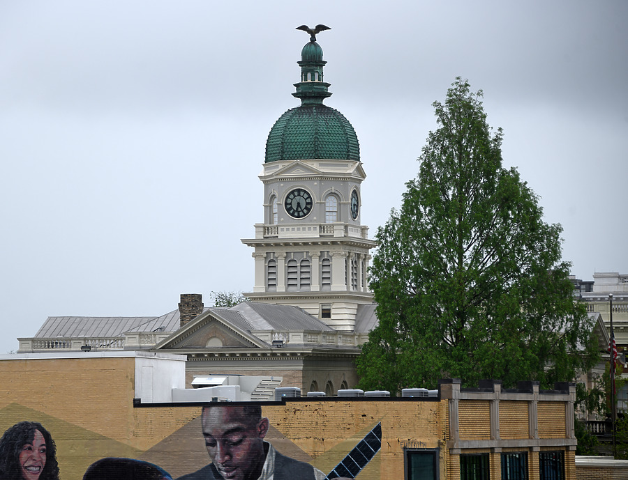 Athens City Hall by John W. Cahill