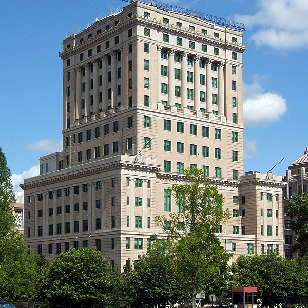 Buncombe County Courthouse by John Cahill