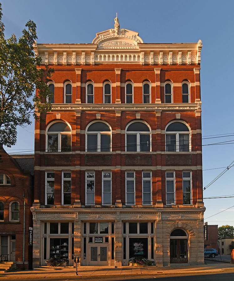 Masonic Temple Building by John W. Cahill