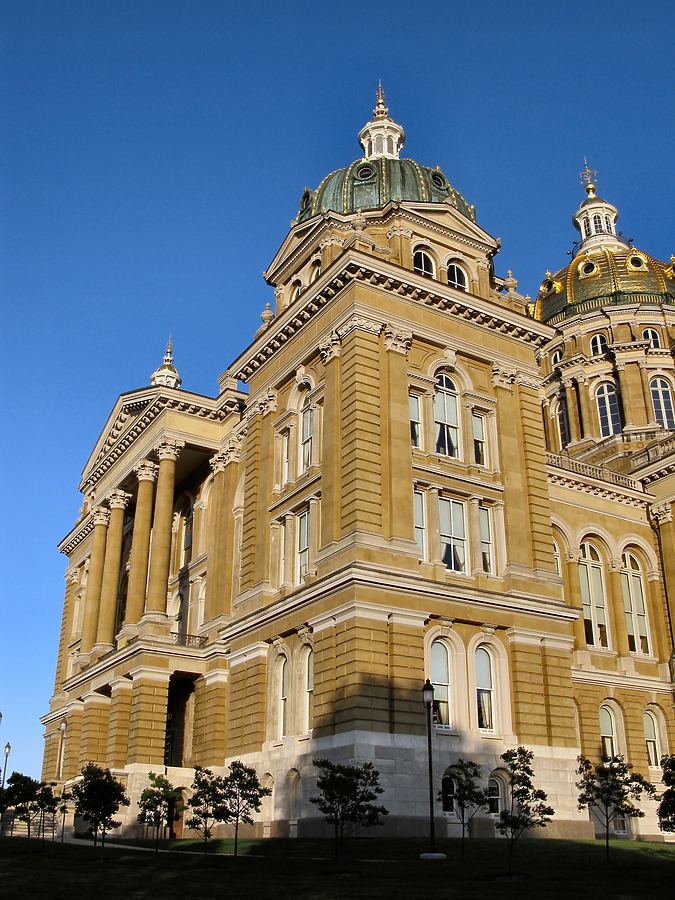 Iowa State Capitol by James Peacock