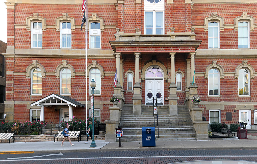 Athens County Courthouse by John W. Cahill