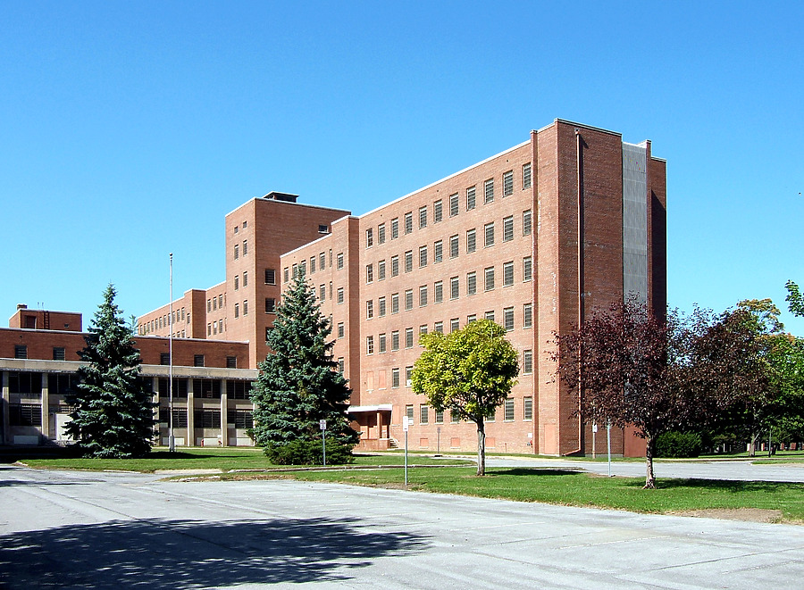 Mohawk Valley Psychiatric Center - Medical Surgical Building, North Tower by John Cahill