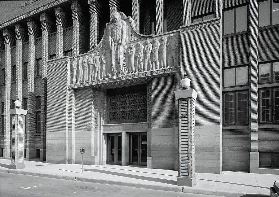 Woodbury County Courthouse by HABS