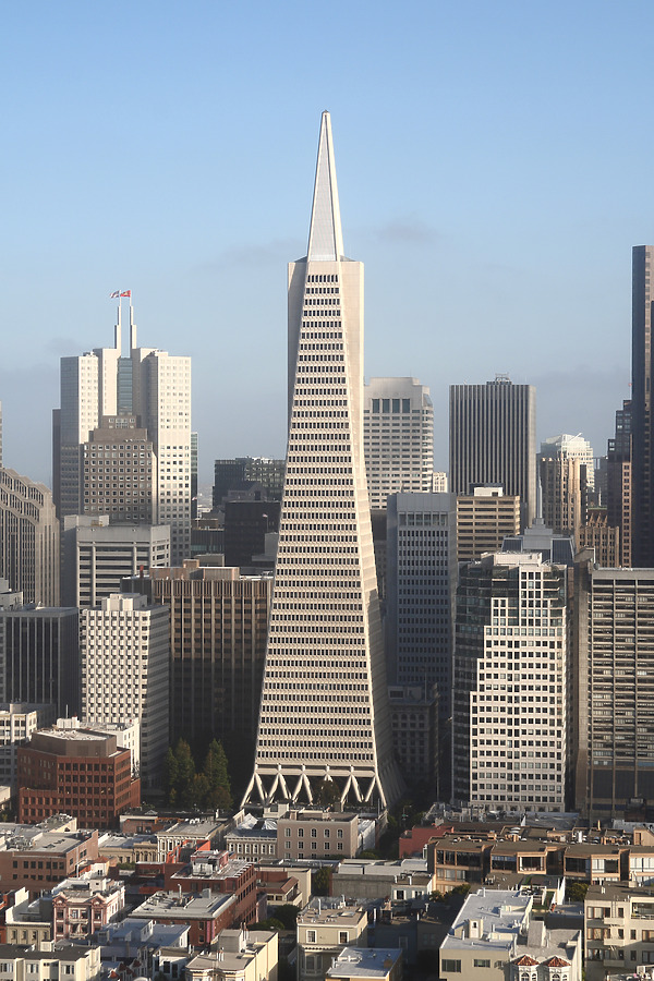 Transamerica Pyramid by Michiel van Dijk