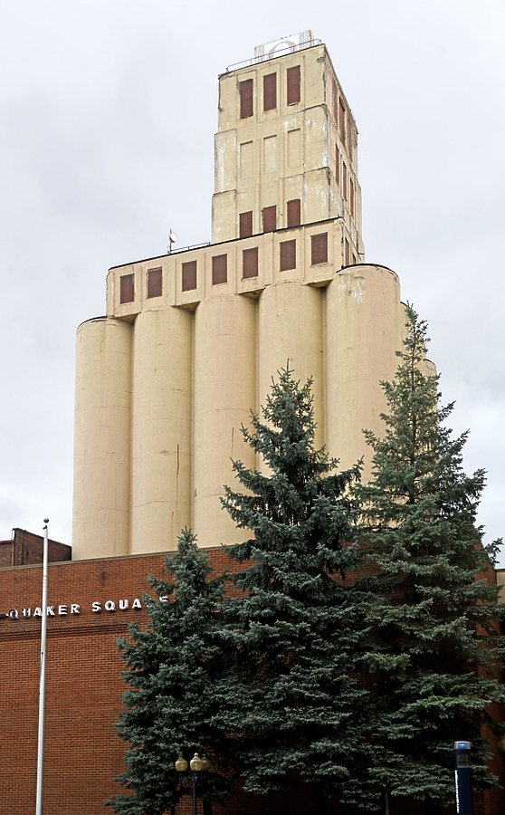 Quaker Oats Cereal Factory Elevator by John W. Cahill