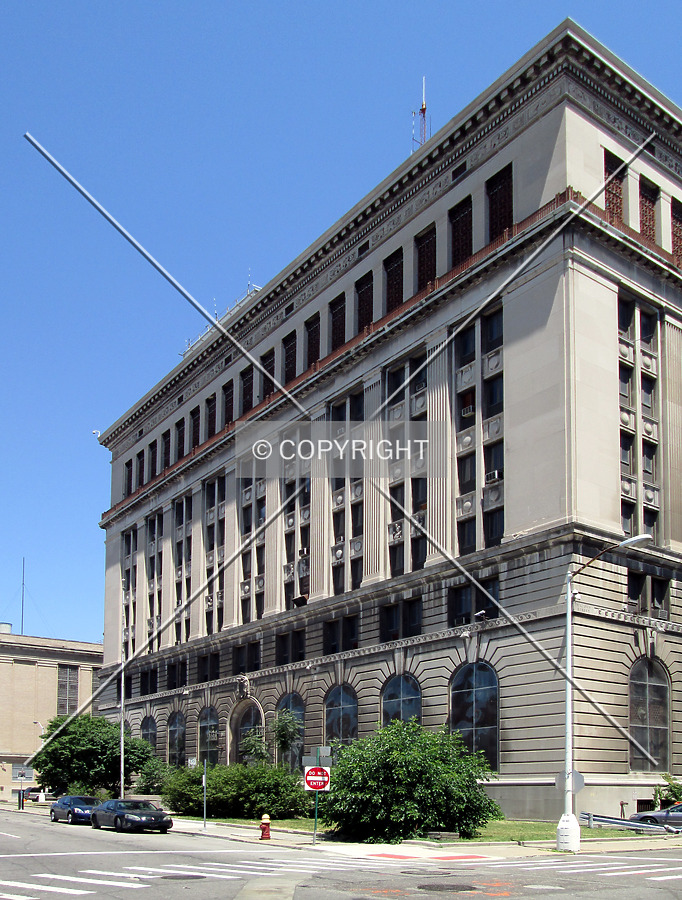 Detroit Police Department Headquarters by Nate Lindsey