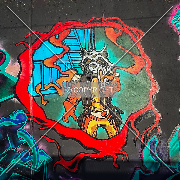 Saint Louis City Flood Wall (South Wall) by Ryan Hildebrand