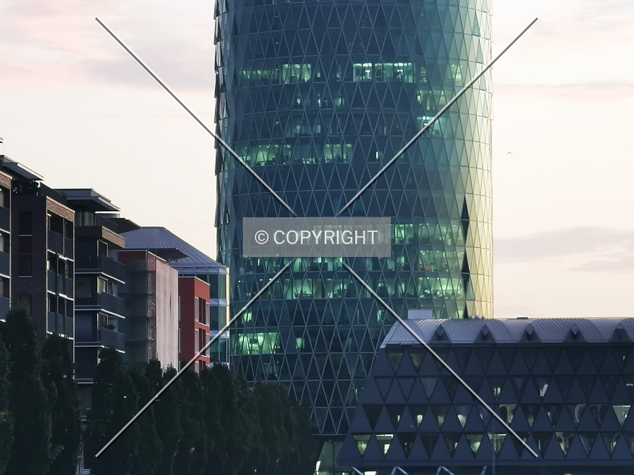 Westhafen Tower by Nephilim
