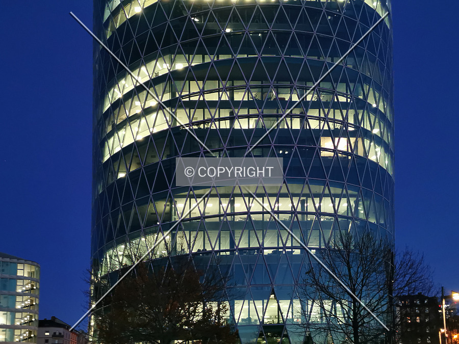 Westhafen Tower by Nephilim