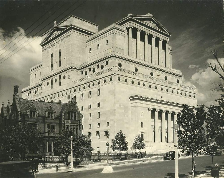 Saint Louis Masonic Temple by Indiana Limestone Photograph Collection