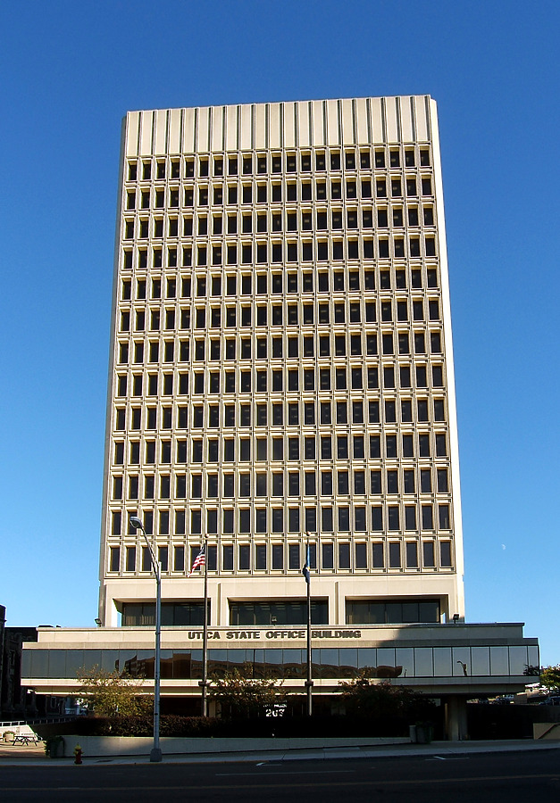 Utica State Office Building by John Cahill