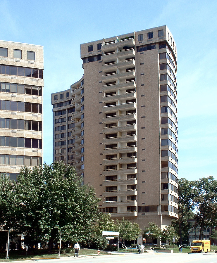 Hampton Plaza Apartments by John Cahill