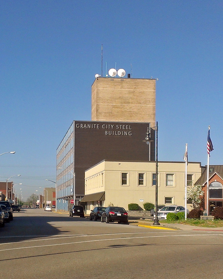Granite City Steel Building by Ryan Hildebrand