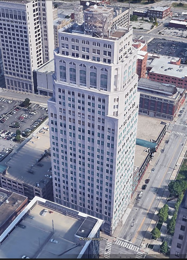 Oak Tower Building by Google Earth
