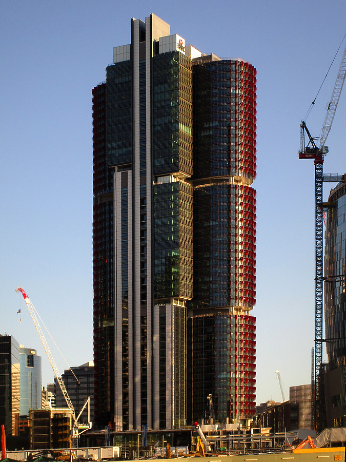 International Towers 1 by Daniel Kieckhefer