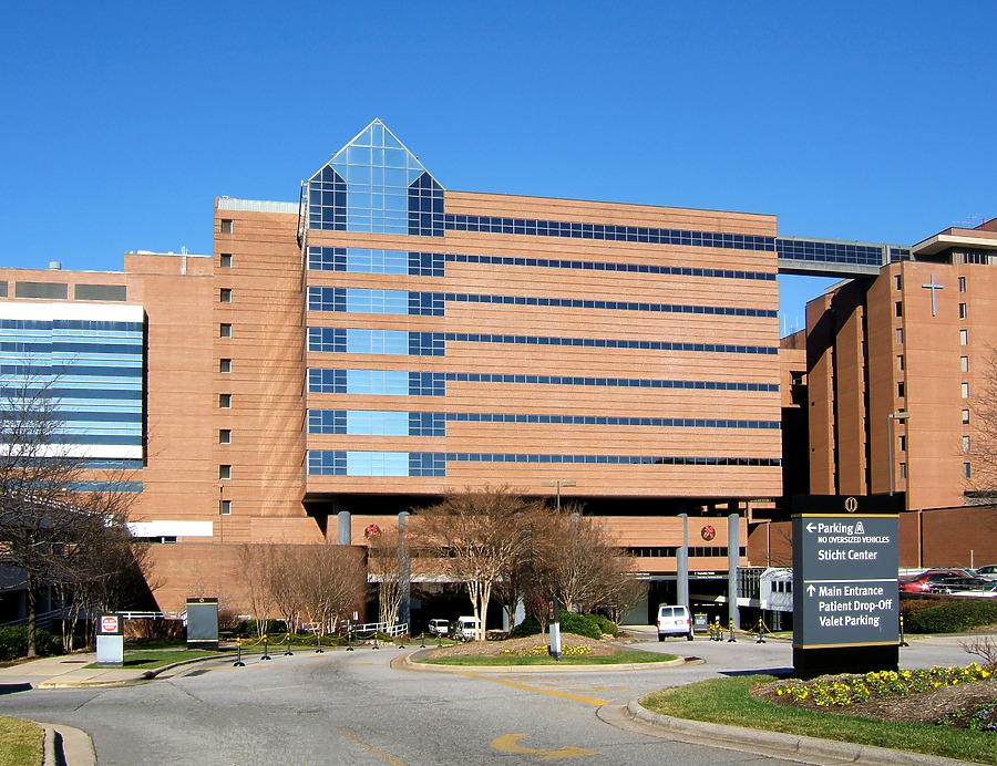 Janeway Clinical Sciences Tower - WFUBMC by John Cahill