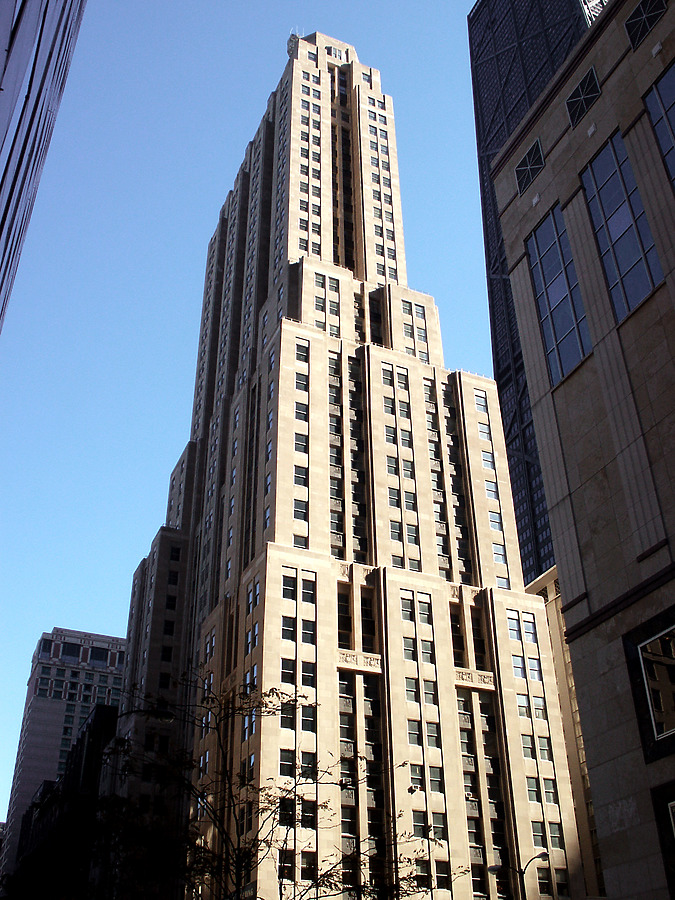 Palmolive Building by Daniel Kieckhefer