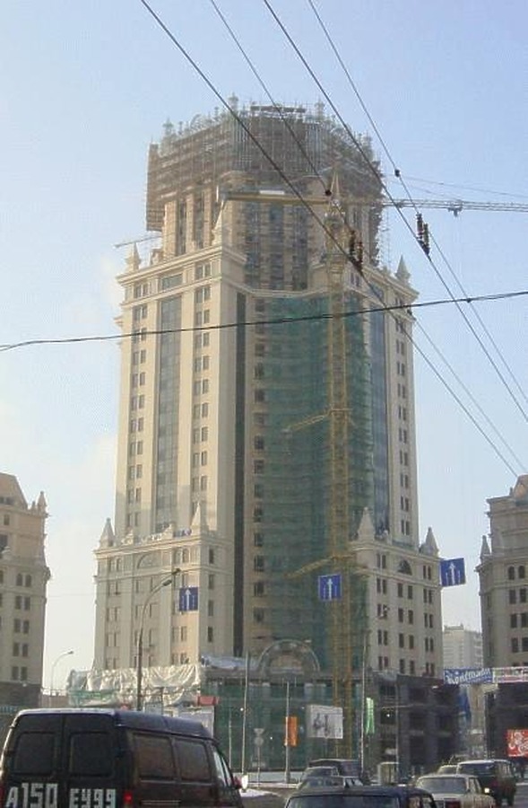 Paveletskaya Tower by Vehbi Inan