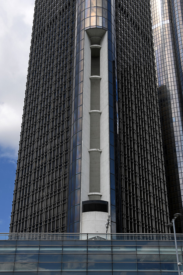 Renaissance Center 400 Tower by John W. Cahill