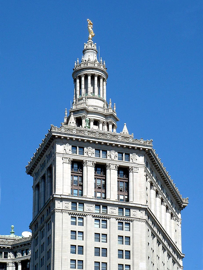 Manhattan Municipal Building by John Cahill