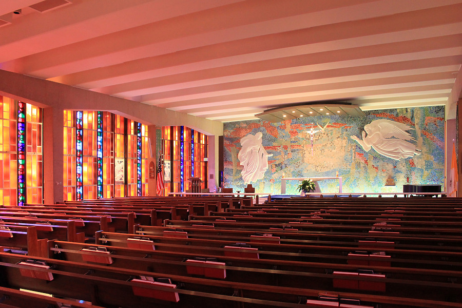 United States Air Force Academy Cadet Chapel by Daniel Kieckhefer