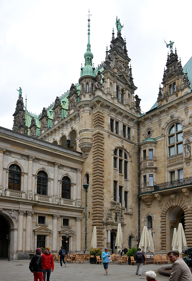 Hamburg City Hall by John Cahill