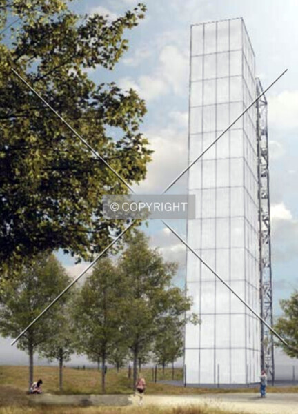 Demonstrator-Hochhaus