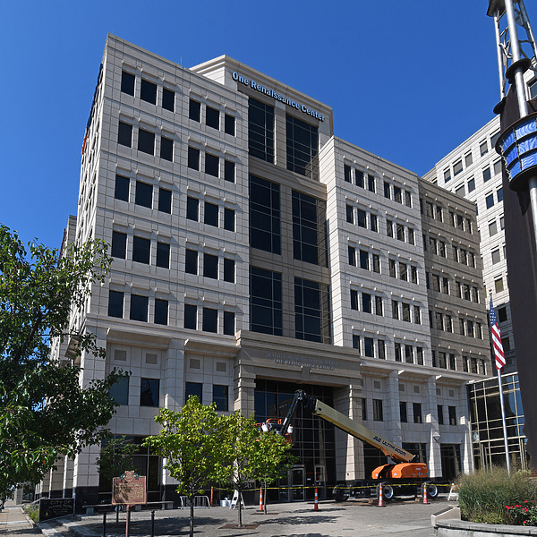 One Renaissance Center by John W. Cahill