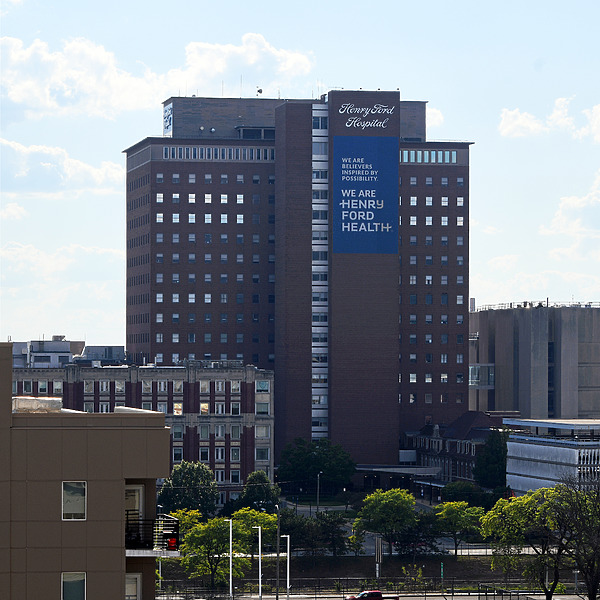 Henry Ford Hospital Clinic Tower by John W. Cahill