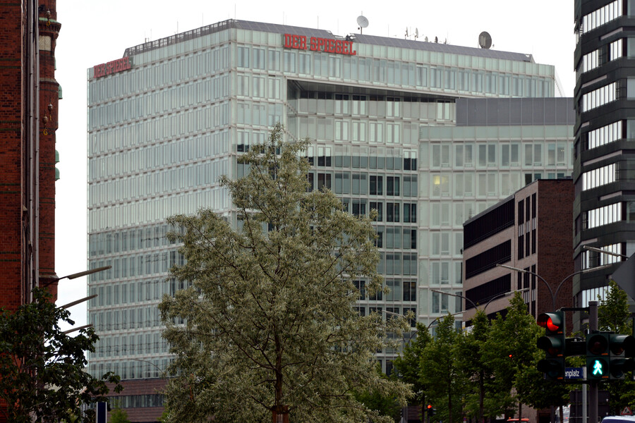 Spiegel-Gebäude an der Ericusspitze