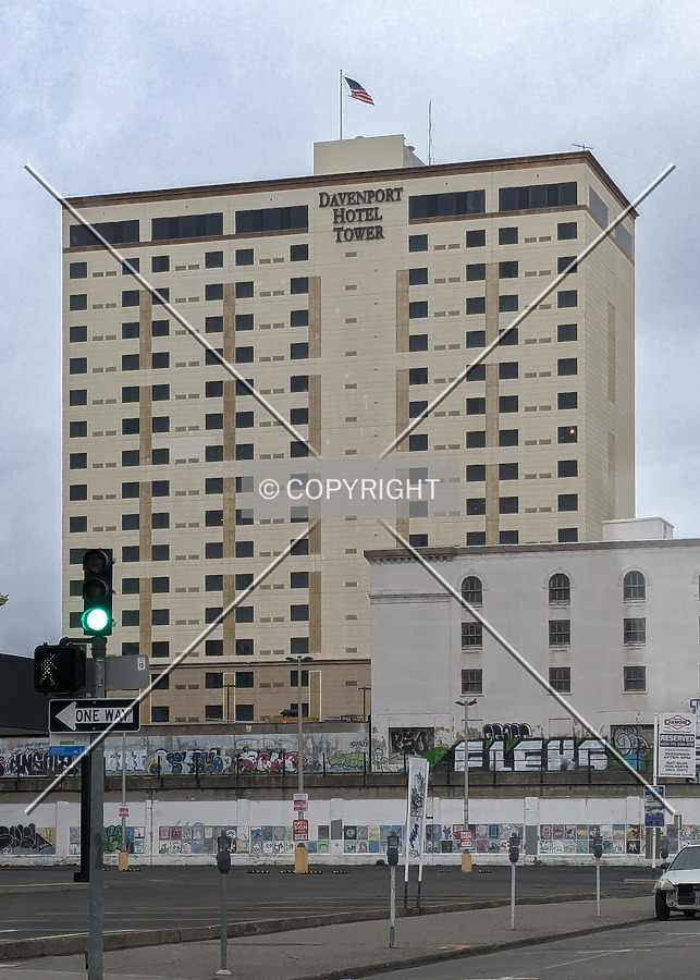 The Davenport Hotel Tower by Chris Patriarca