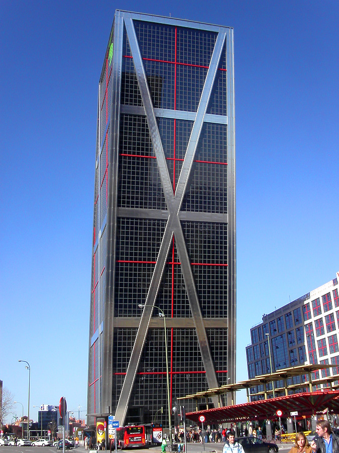 Puerta de Europa I by Cesar Serrano
