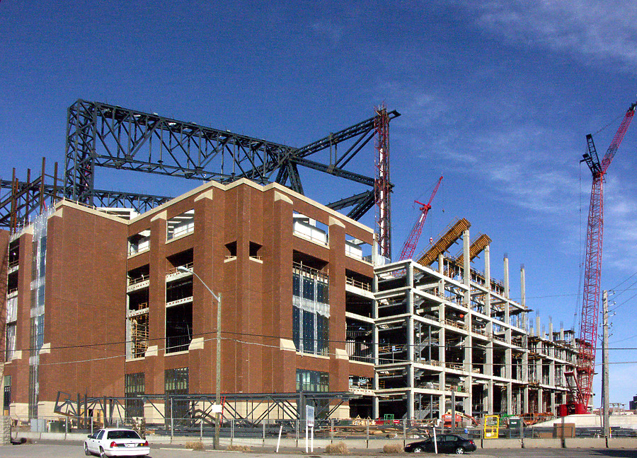 Lucas Oil Stadium by Marshall Gerometta