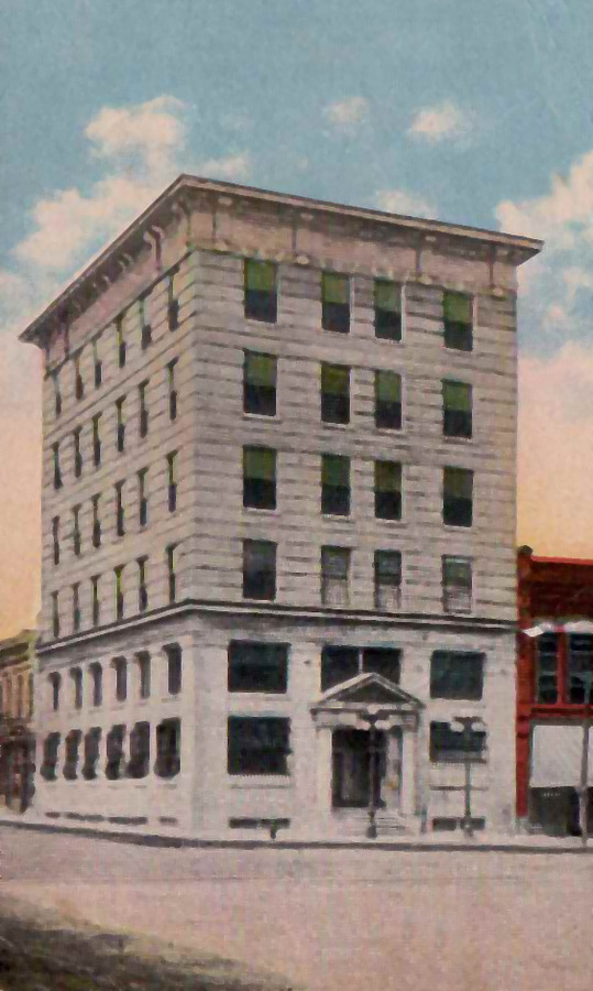MCM Savings Bank Building by S.H. Knox & Co. 