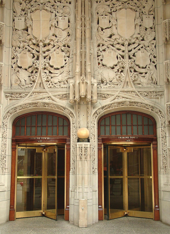 Tribune Tower by Pedro Marcelino
