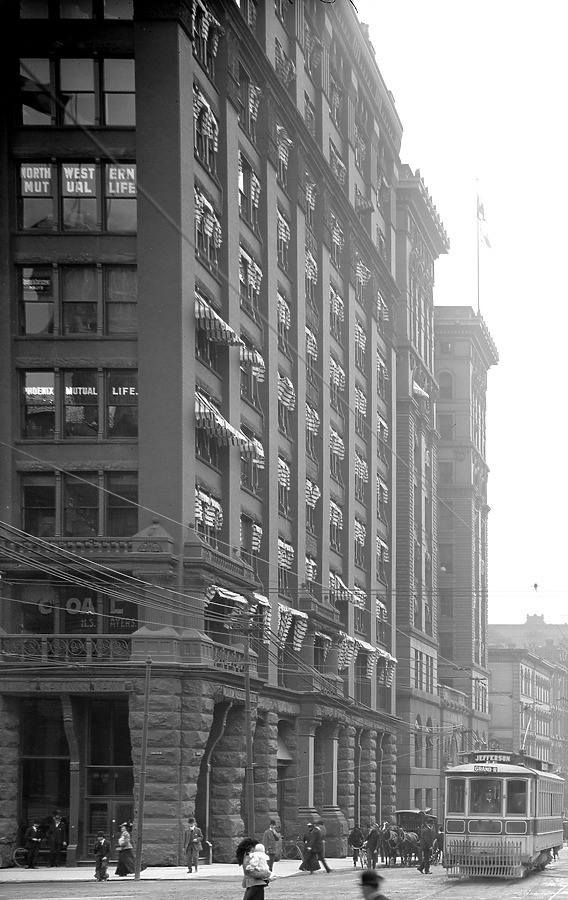Hammond Building by Library of Congress, Prints and Photographs Division, Detroit Publishing Company