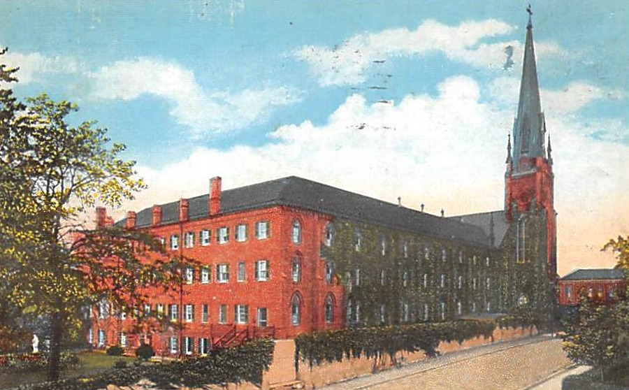 St. Mary Catholic Church by C. T. American Art