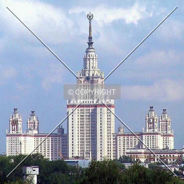 Moscow State University by Alexander Ulyanov