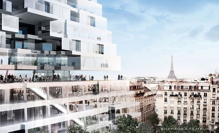 Tour Triangle by Herzog & de Meuron Architekten AG