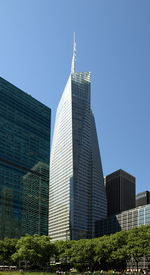 Bank of America Tower by Marshall Gerometta