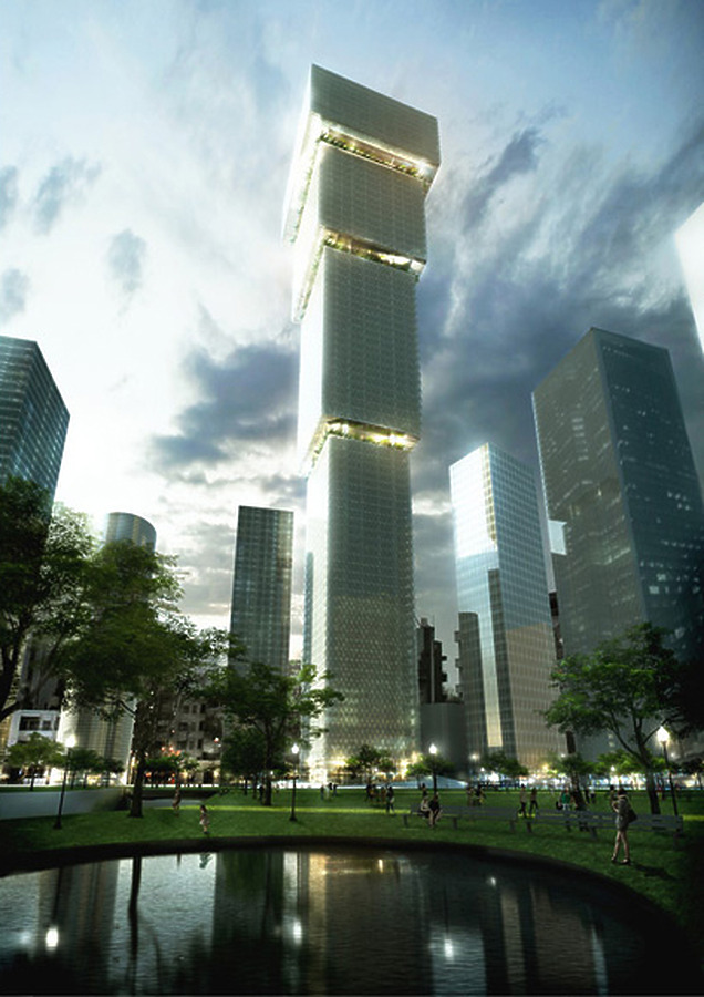 Kuala Lumpur Signature Tower by Bjarke Ingels Group
