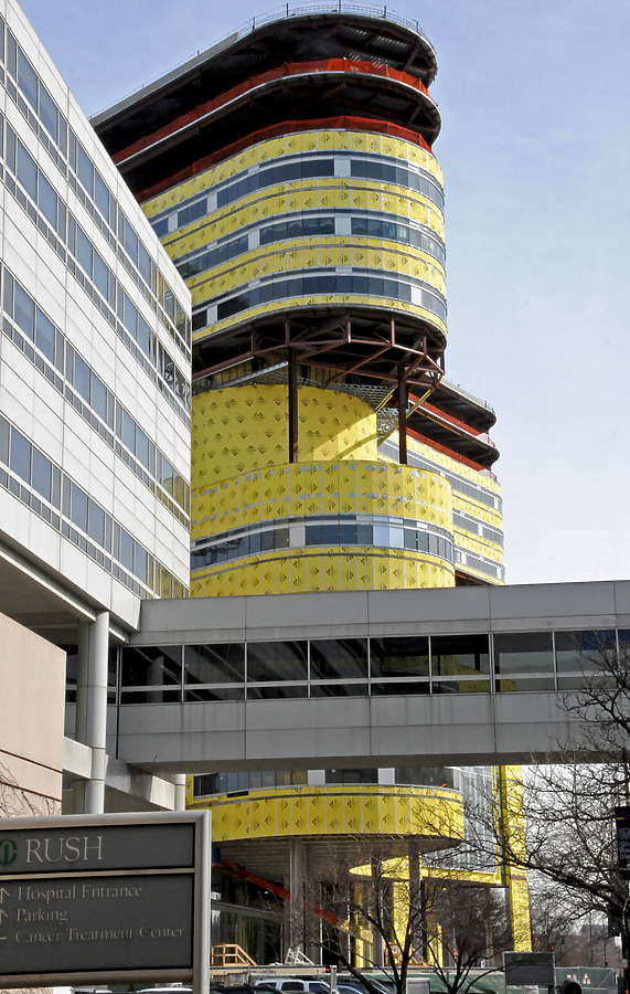 Rush Hospital, East Tower by Shawn Ursini